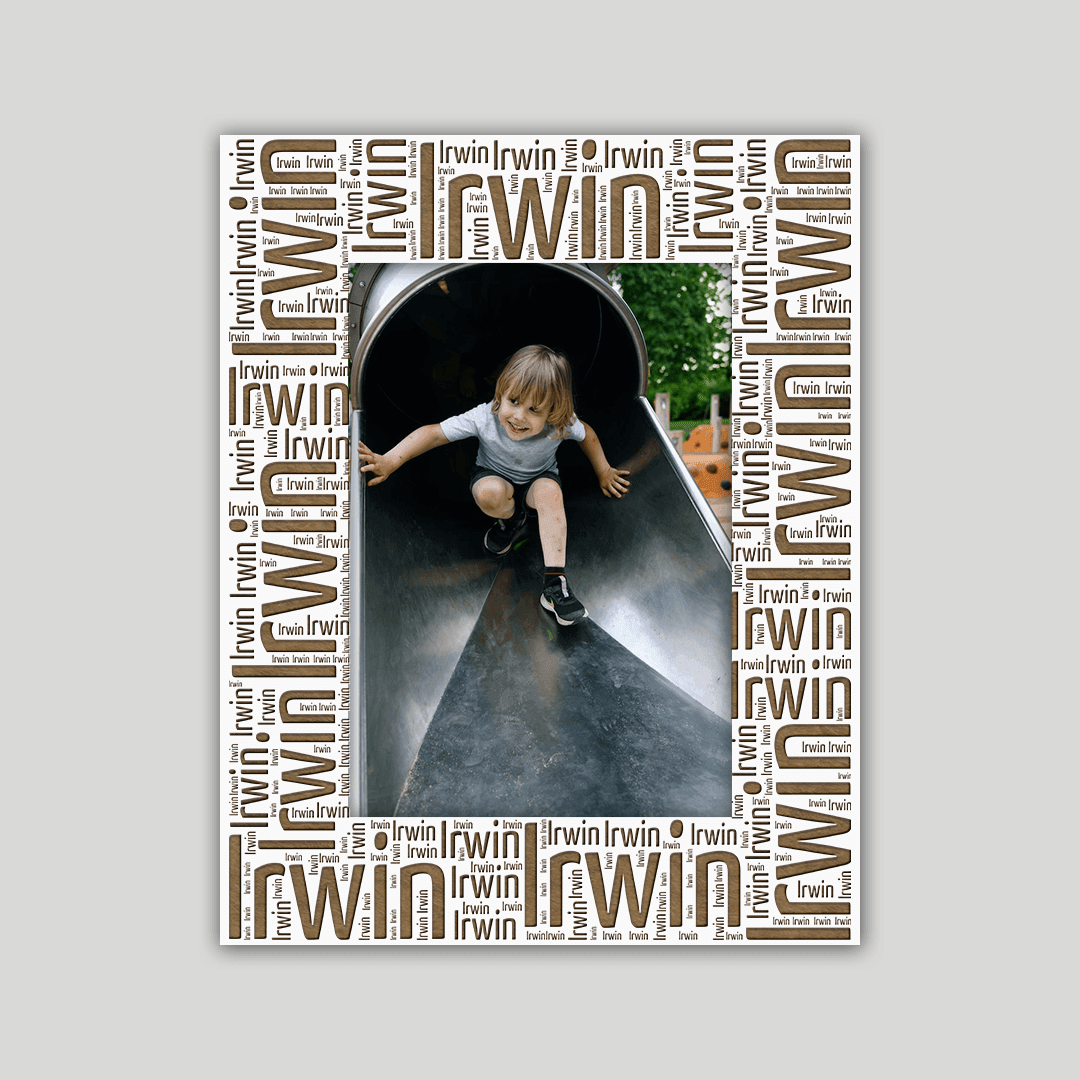 Irwin Name Frame - Journey Frames