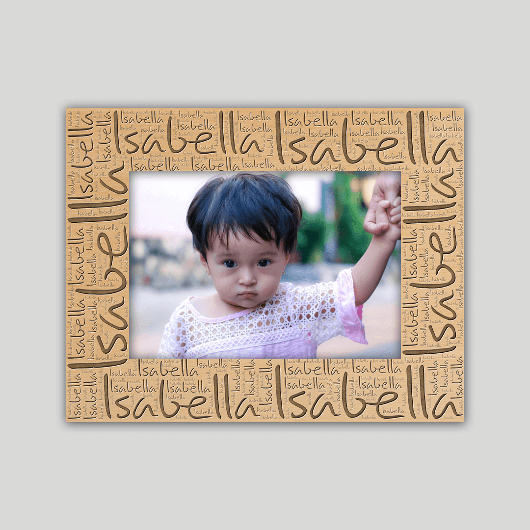 Isabella Name Frame - Journey Frames
