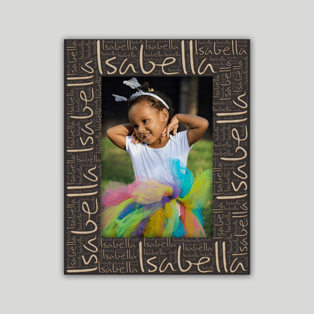 Isabella Name Frame - Journey Frames