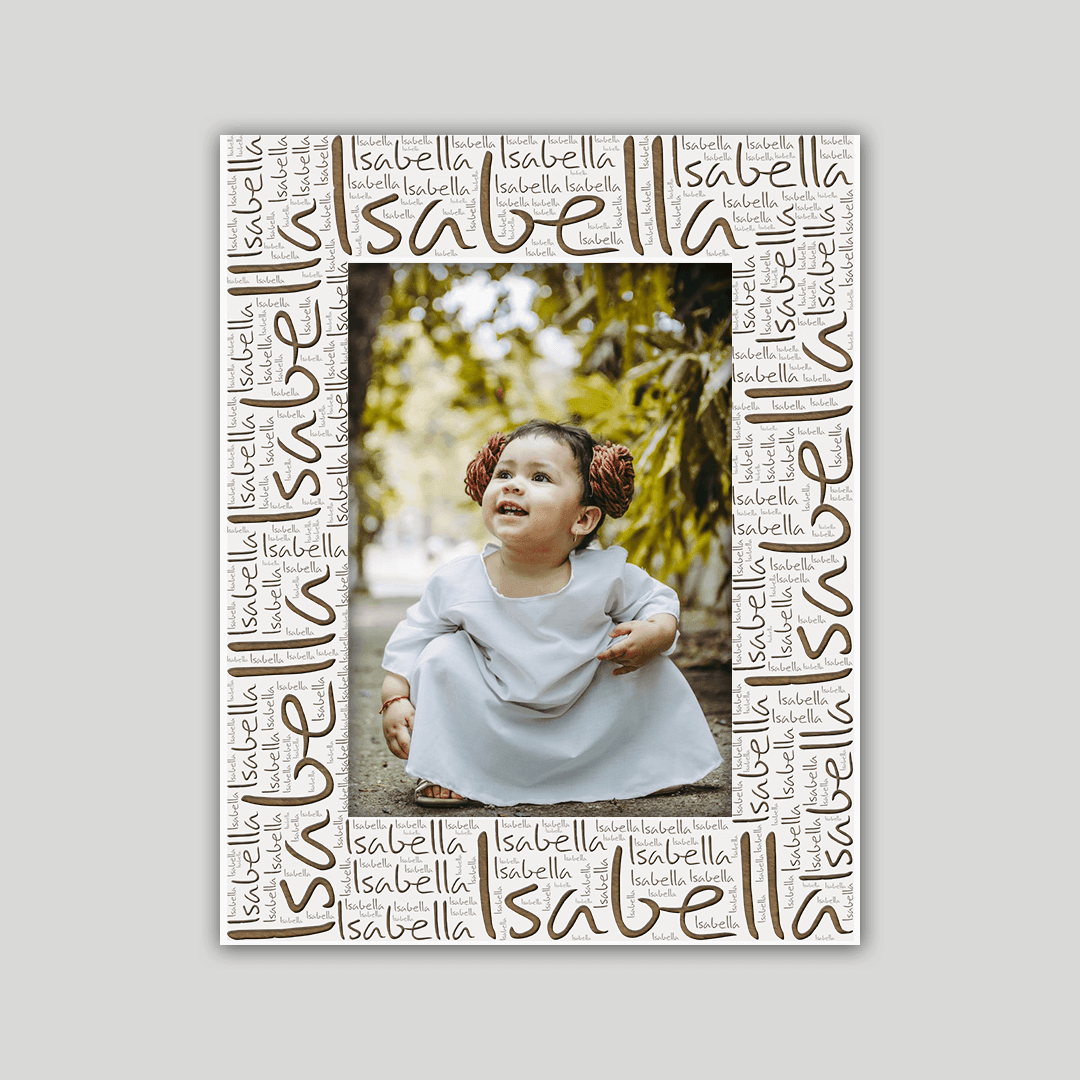 Isabella Name Frame - Journey Frames