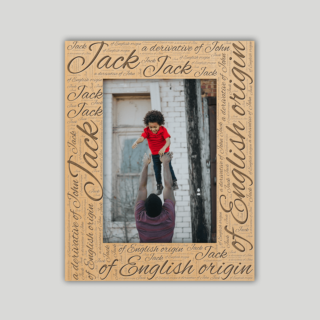Jack Origins Name Frame - Journey Frames