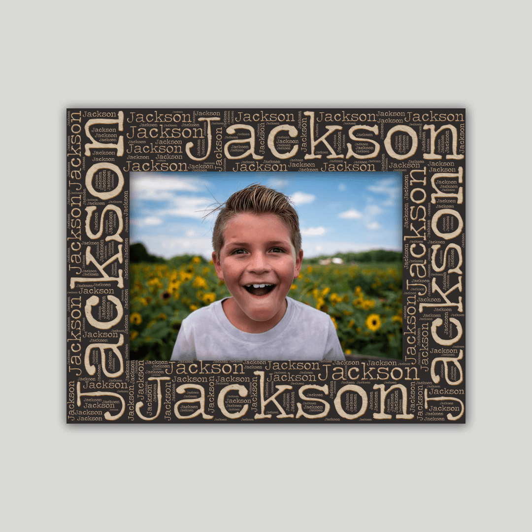 Jackson Name Frame - Journey Frames