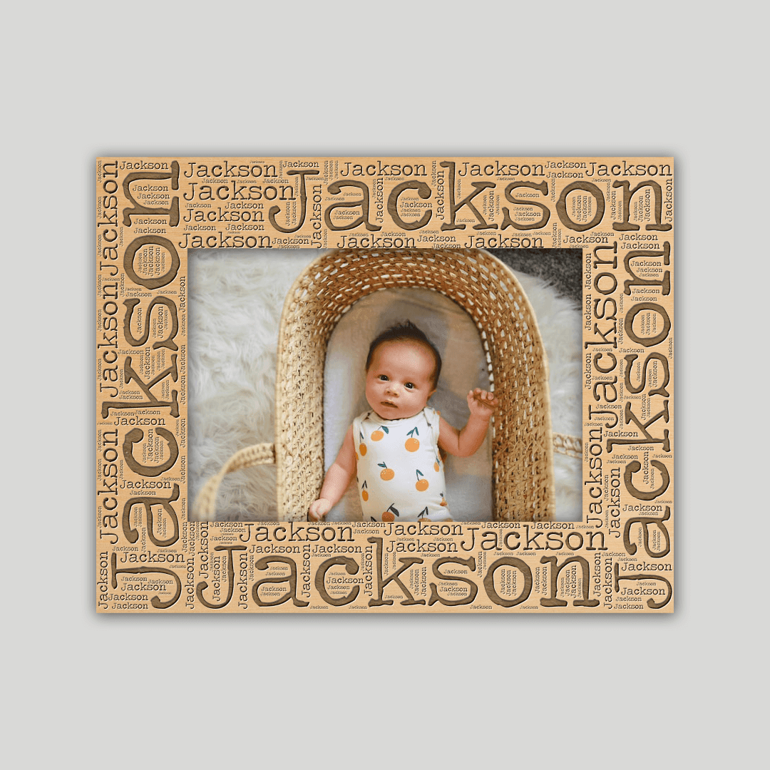 Jackson Name Frame - Journey Frames