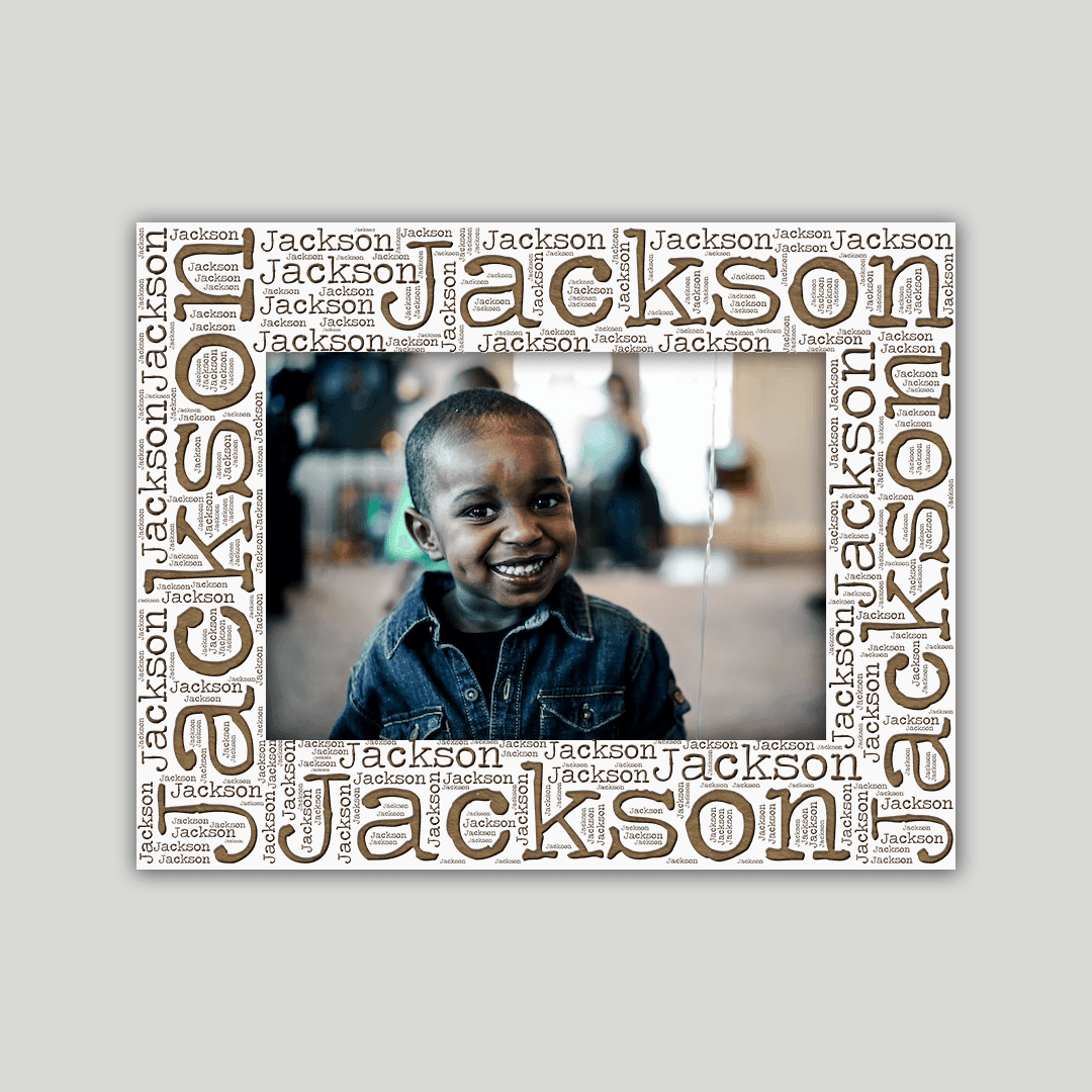 Jackson Name Frame - Journey Frames