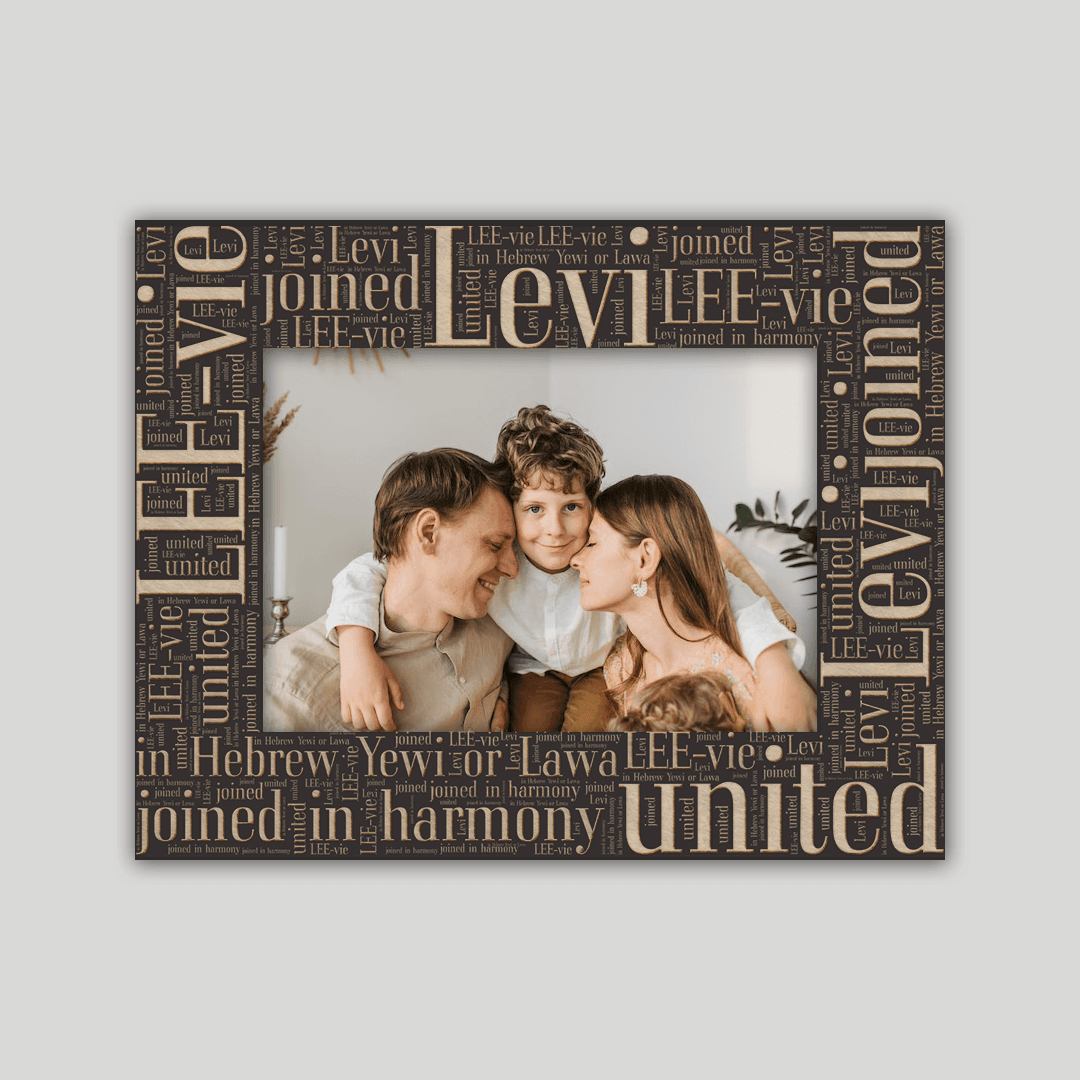 Levi Origins Name Frame - Journey Frames