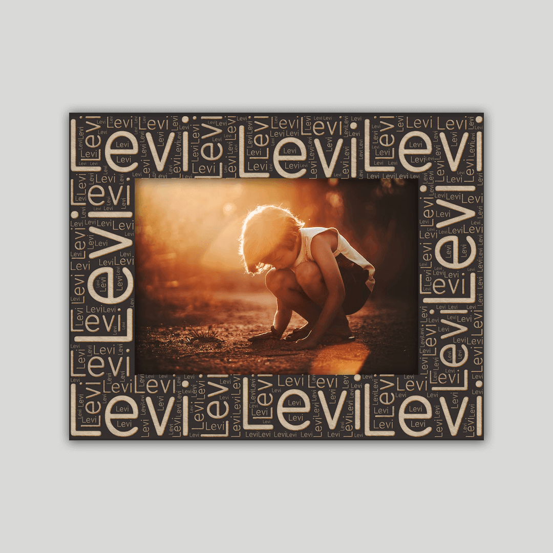 Levi Name Frame - Journey Frames