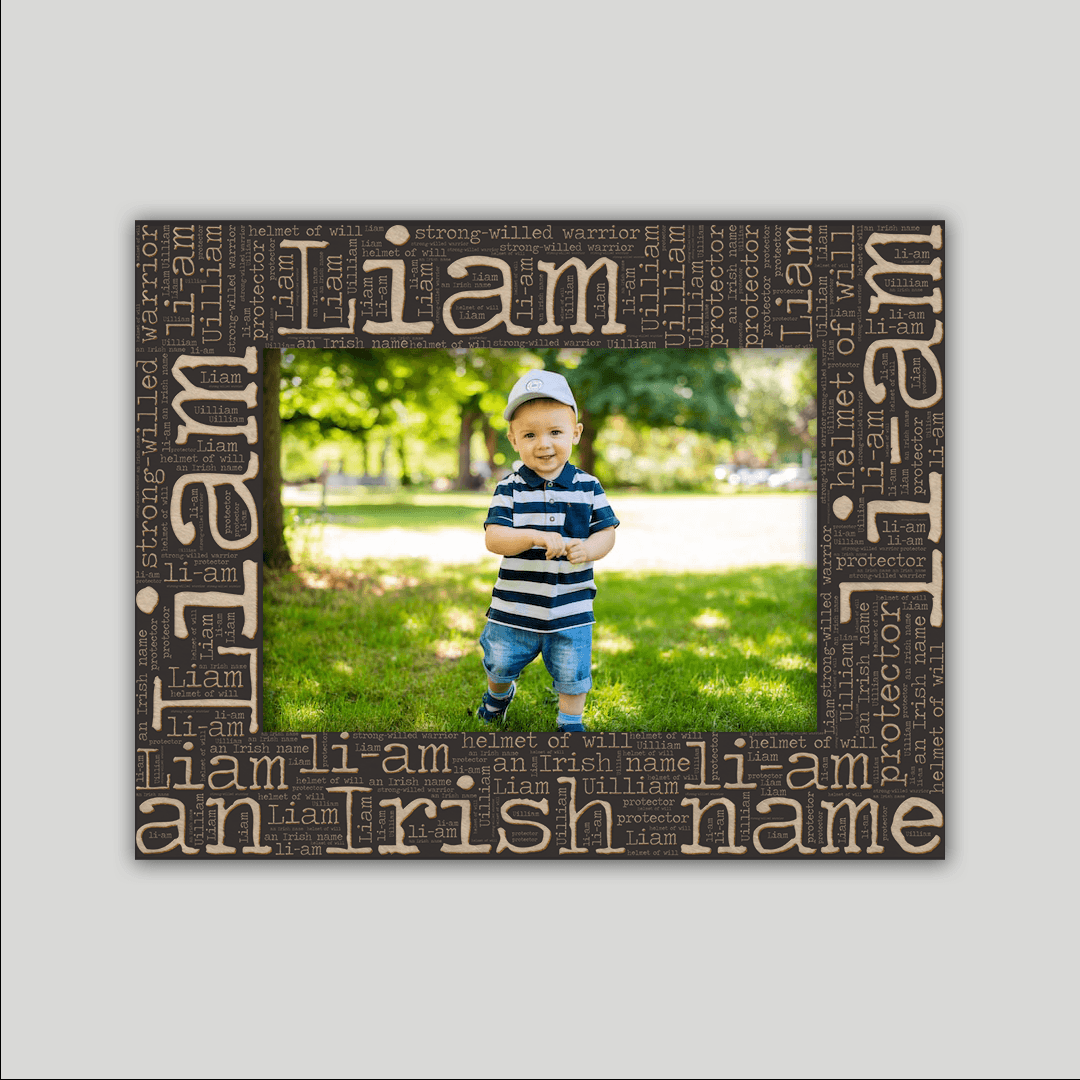 Liam Origins Name Frame - Journey Frames