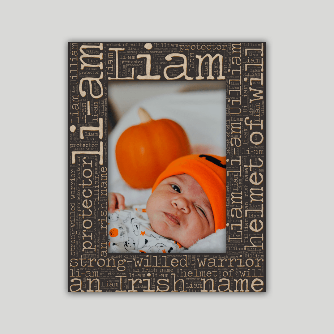 Liam Origins Name Frame - Journey Frames