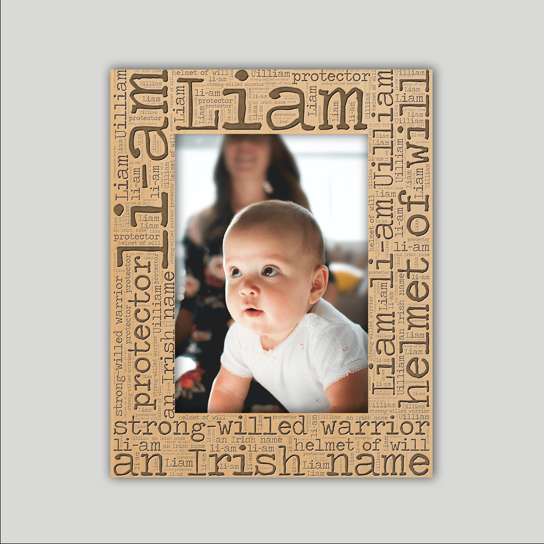 Liam Origins Name Frame - Journey Frames