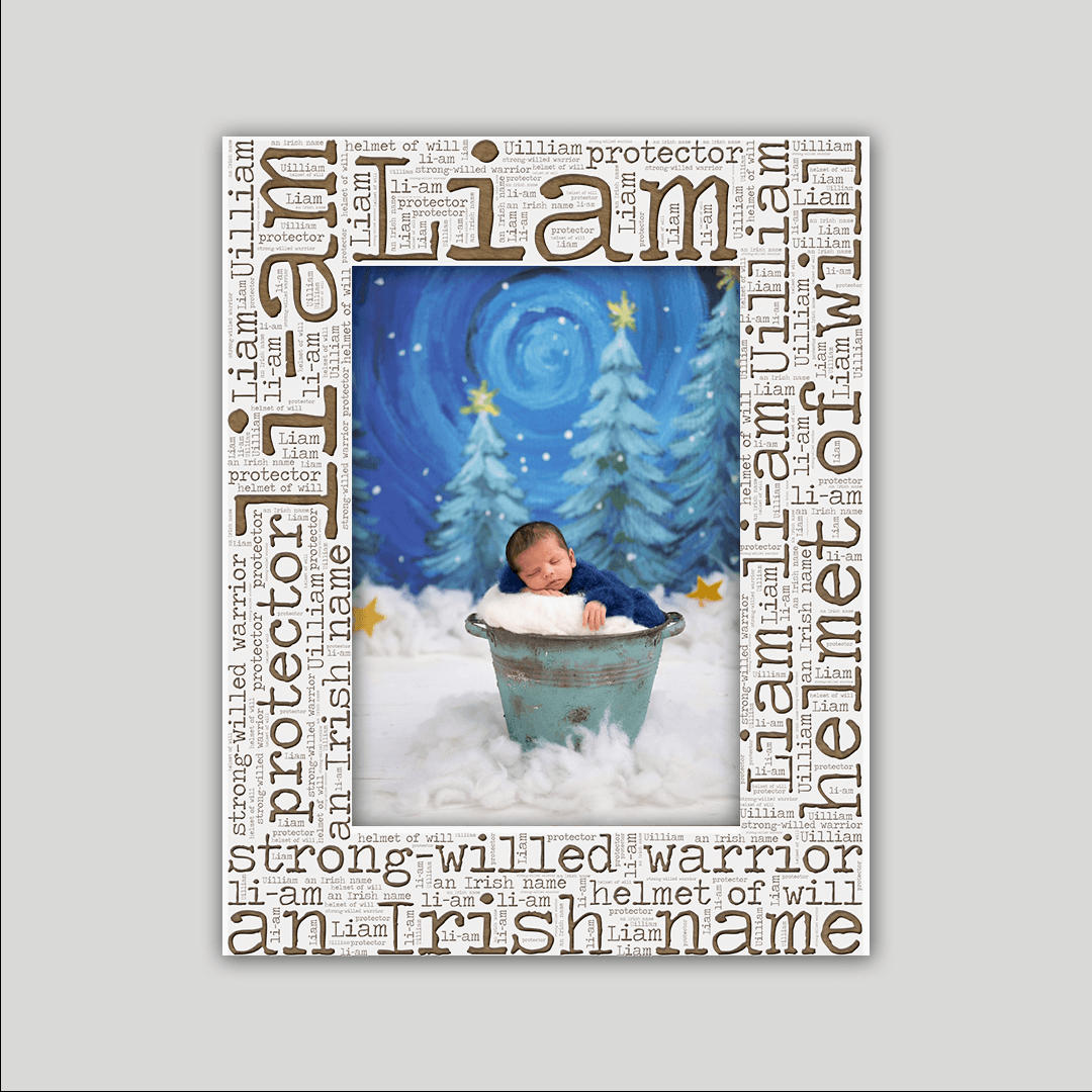 Liam Origins Name Frame - Journey Frames