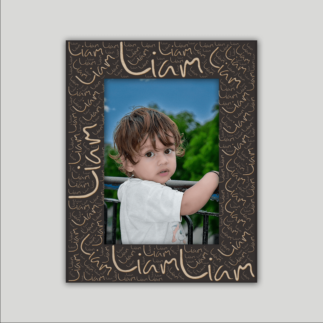 Liam Name Frame - Journey Frames