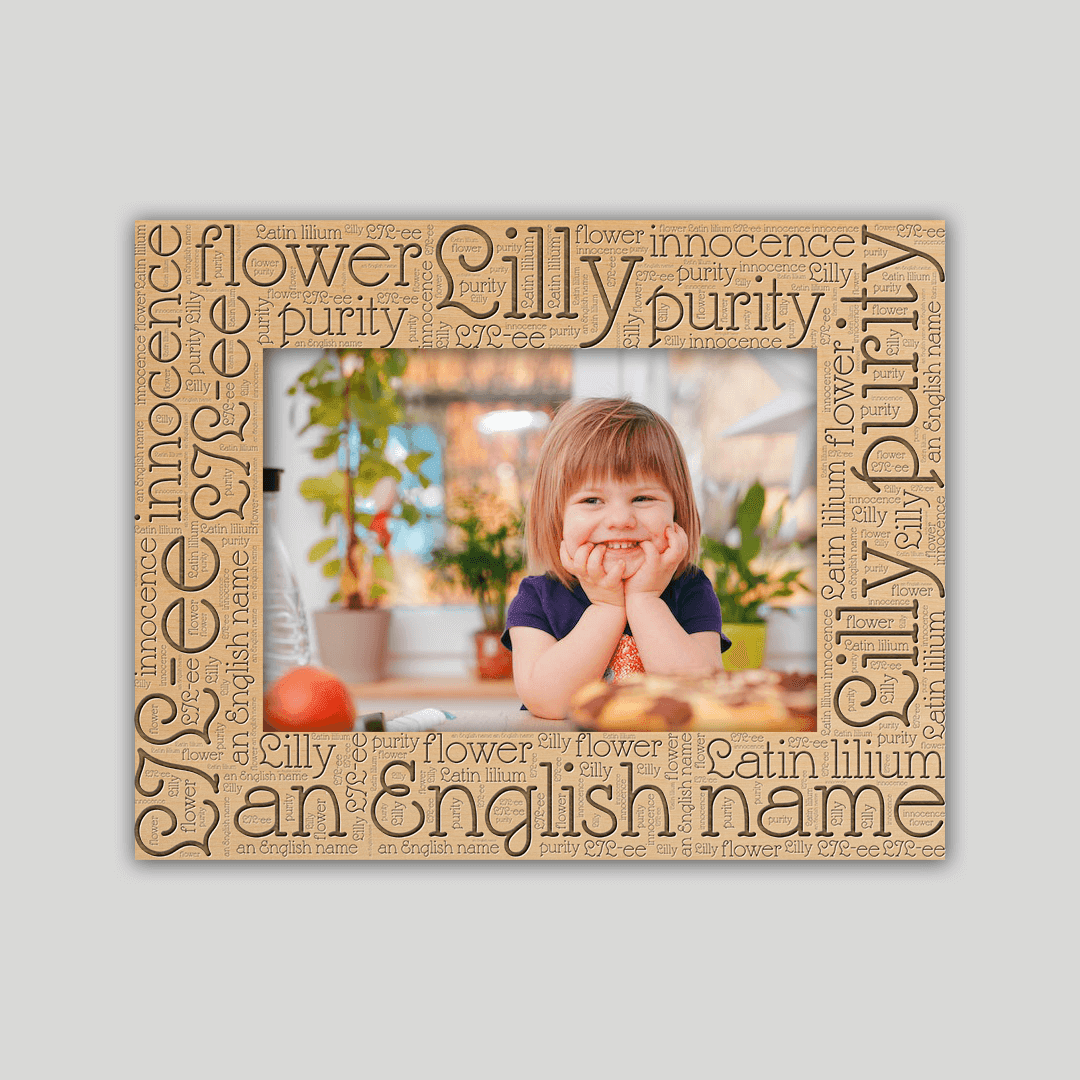 Lily Origins Name Frame - Journey Frames