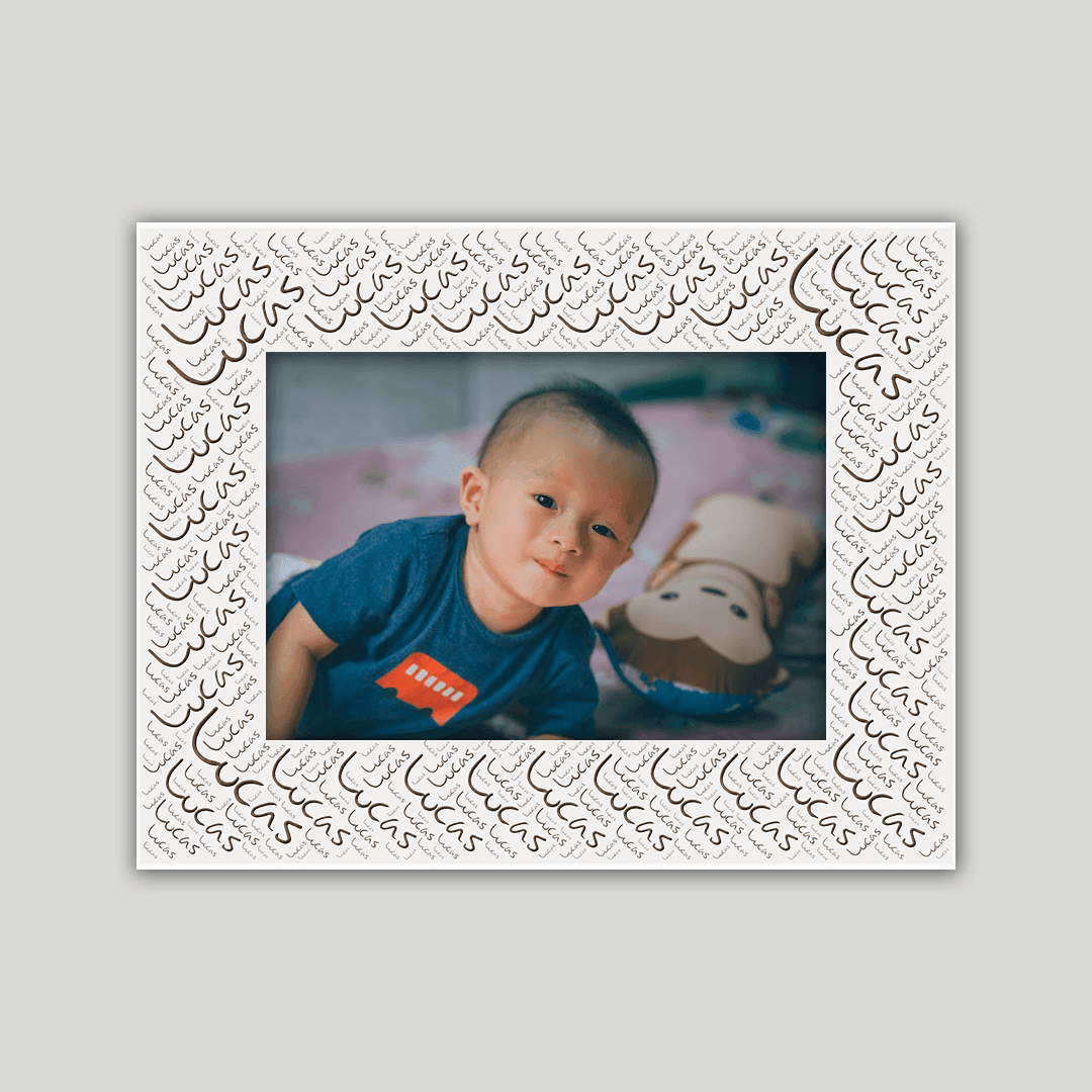 Lucas Name Frame - Journey Frames