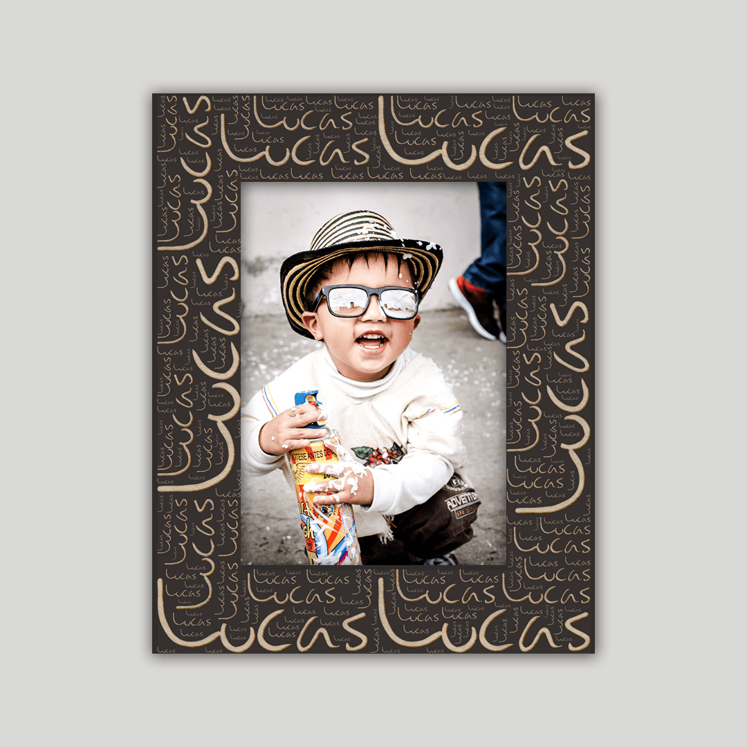 Lucas Name Frame - Journey Frames