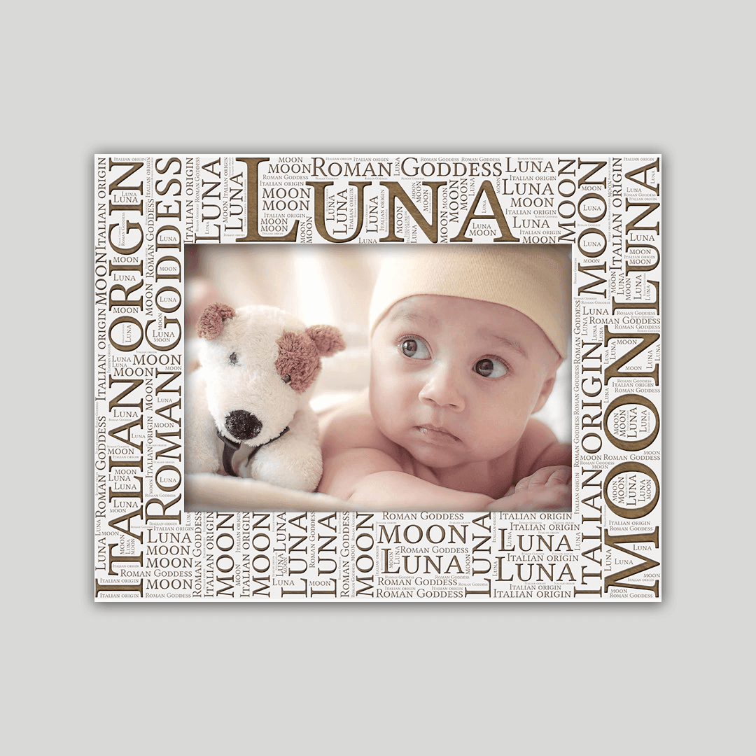 Luna Origins Name Frame - Journey Frames