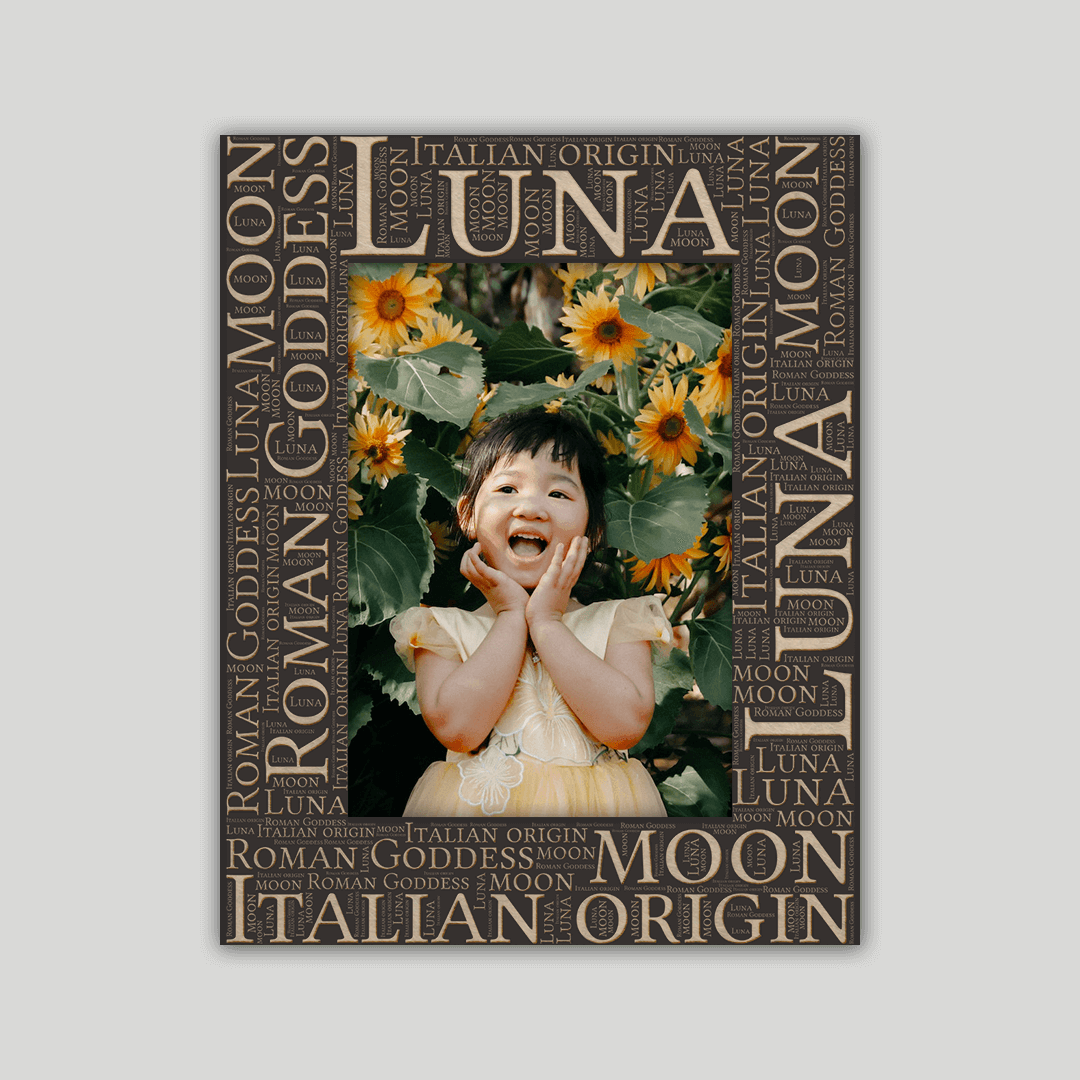 Luna Origins Name Frame - Journey Frames