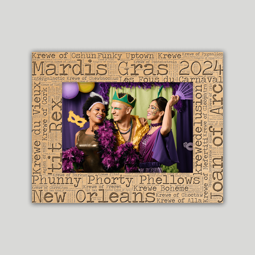 Mardi Gras Parade New Orleans 2024 - Journey Frames