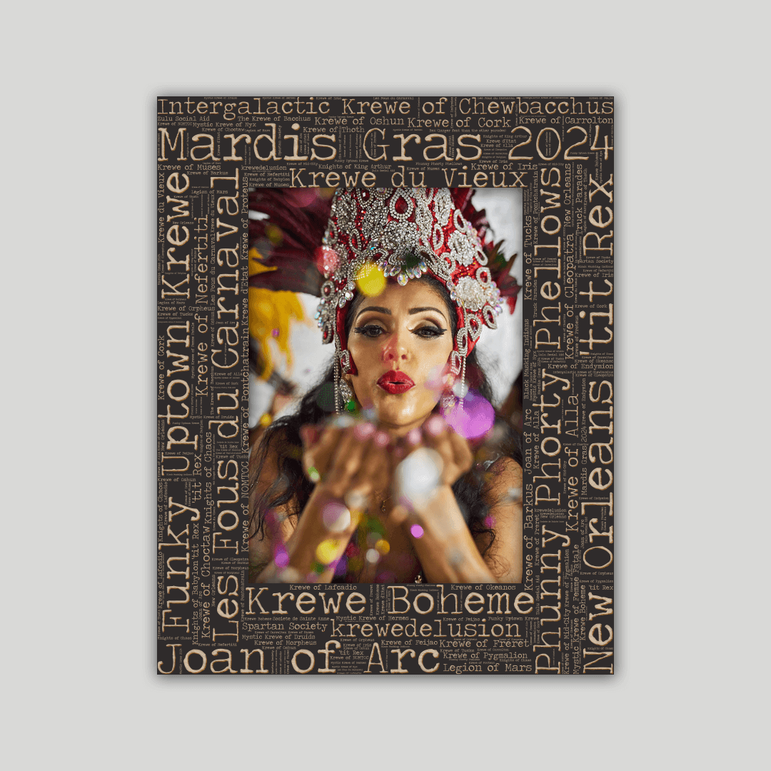 Mardi Gras Parade New Orleans 2024 - Journey Frames