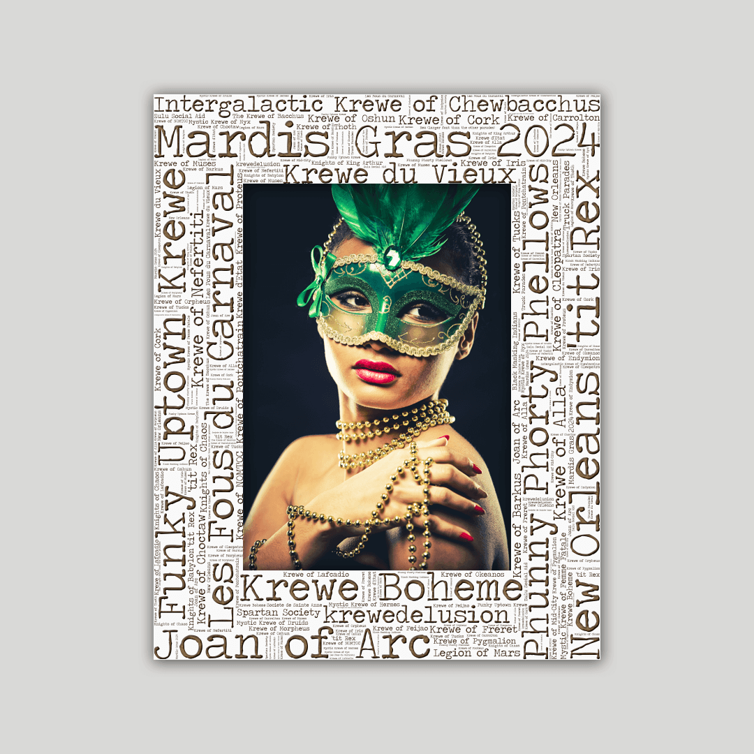 Mardi Gras Parade New Orleans 2024 - Journey Frames