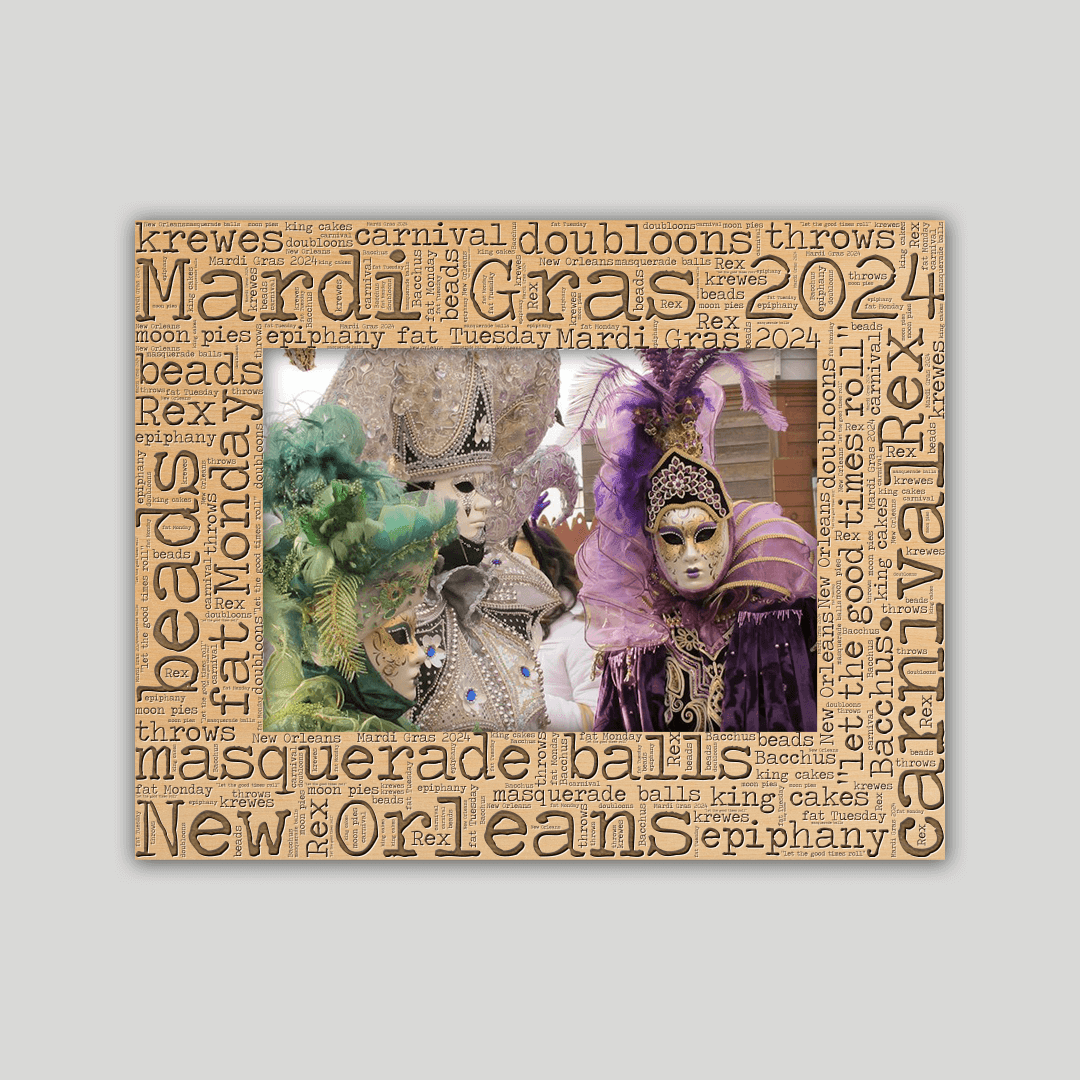 Mardi Gras New Orleans 2024 - Journey Frames