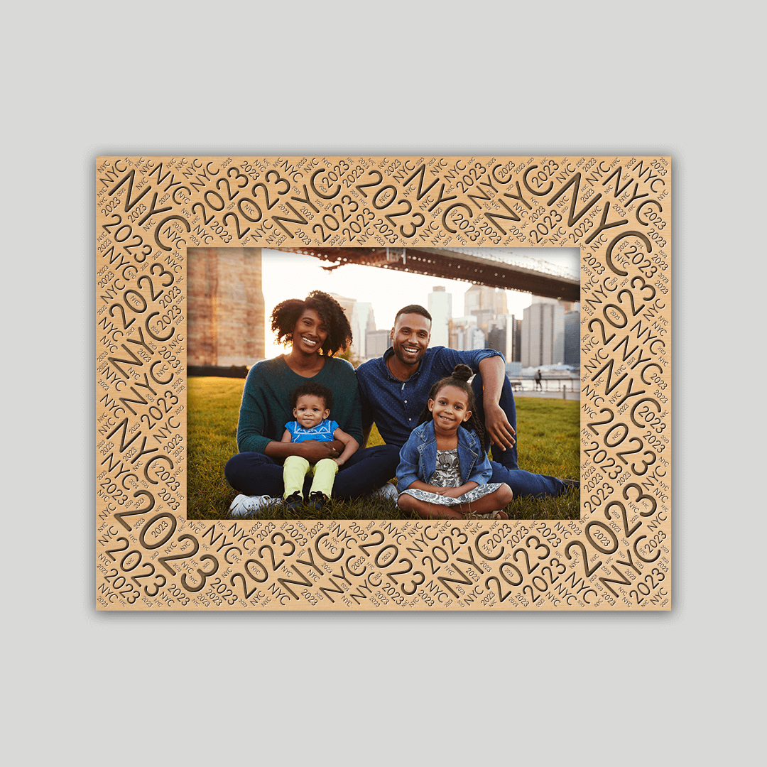 Personalized New York City Photo Frame