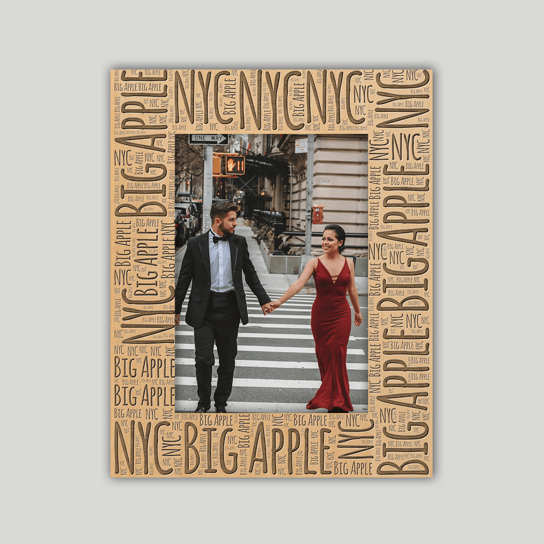 New York City Frame Wordcloud - Journey Frames