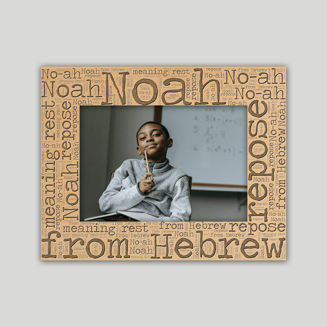 Noah Origins Name Frame - Journey Frames