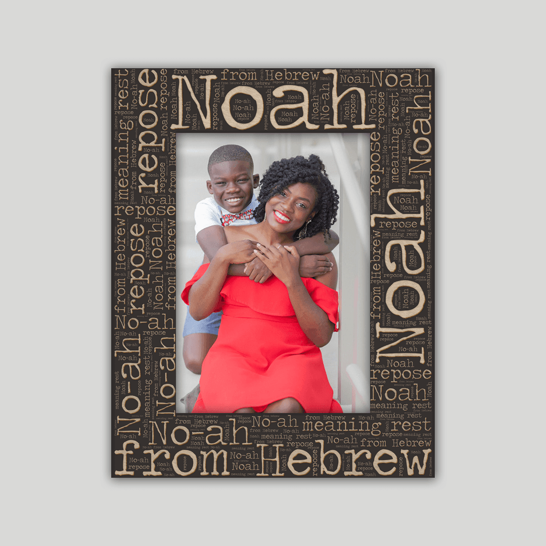 Noah Origins Name Frame - Journey Frames