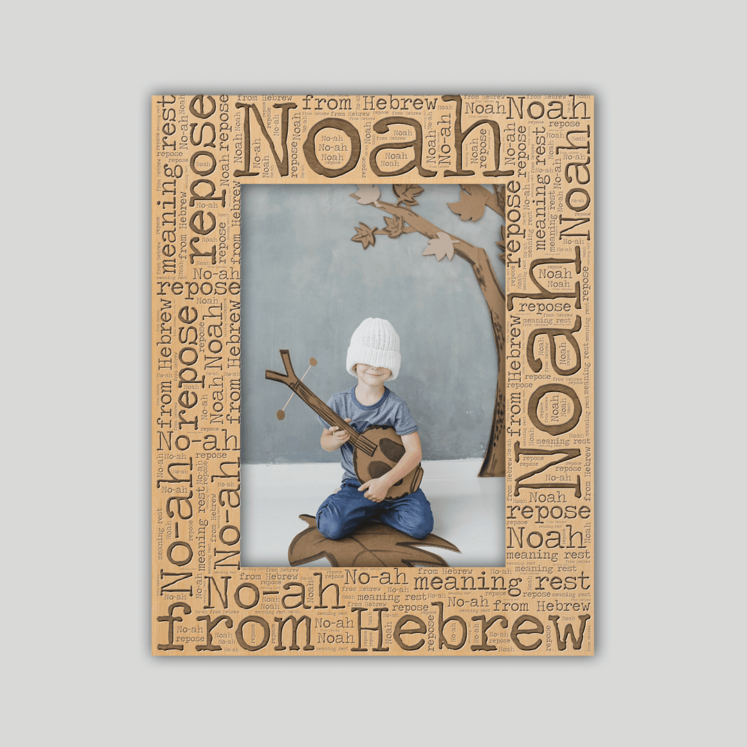 Noah Origins Name Frame - Journey Frames