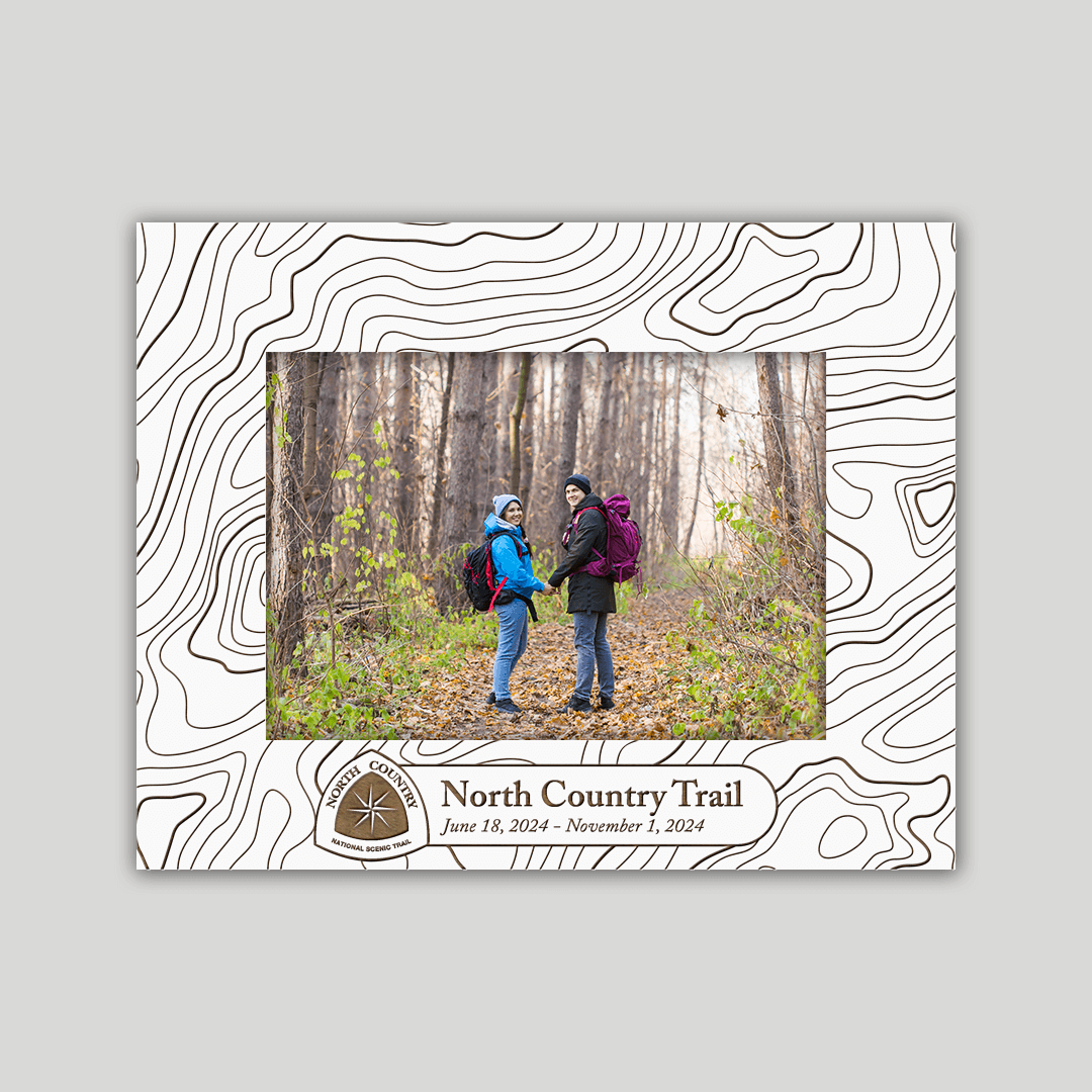 North Country Trail Custom Photo Frame