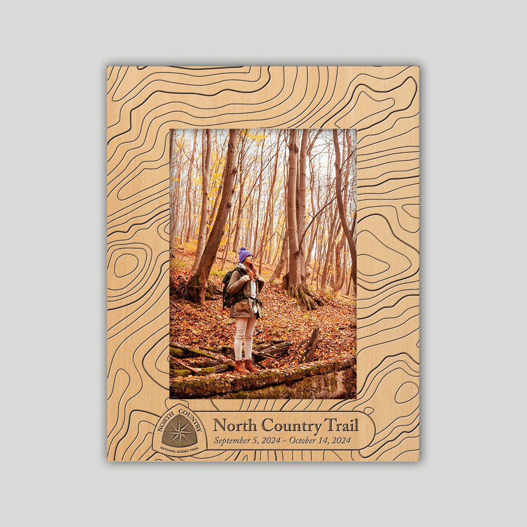 North Country Trail Custom Photo Frame