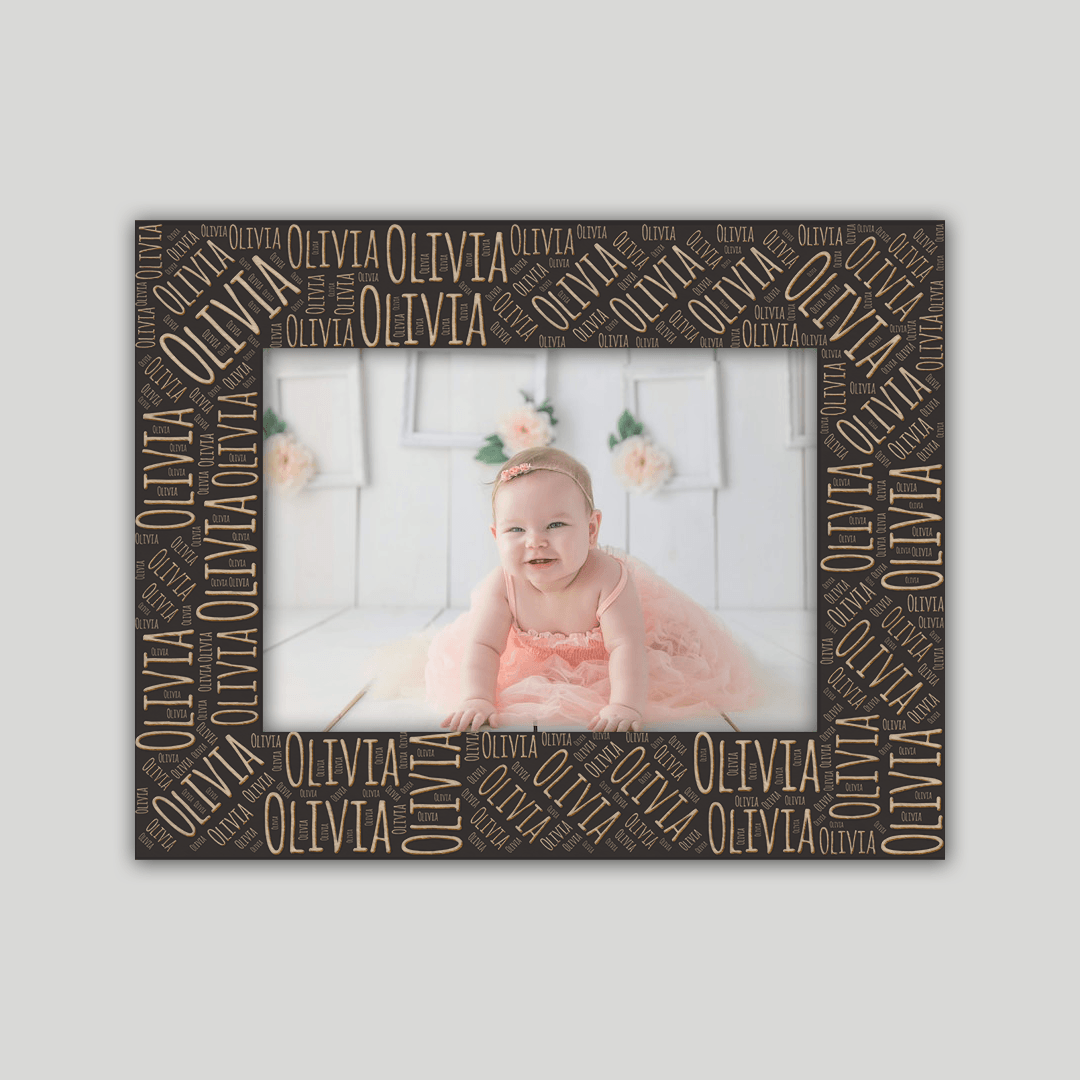 Olivia Name Frame - Journey Frames