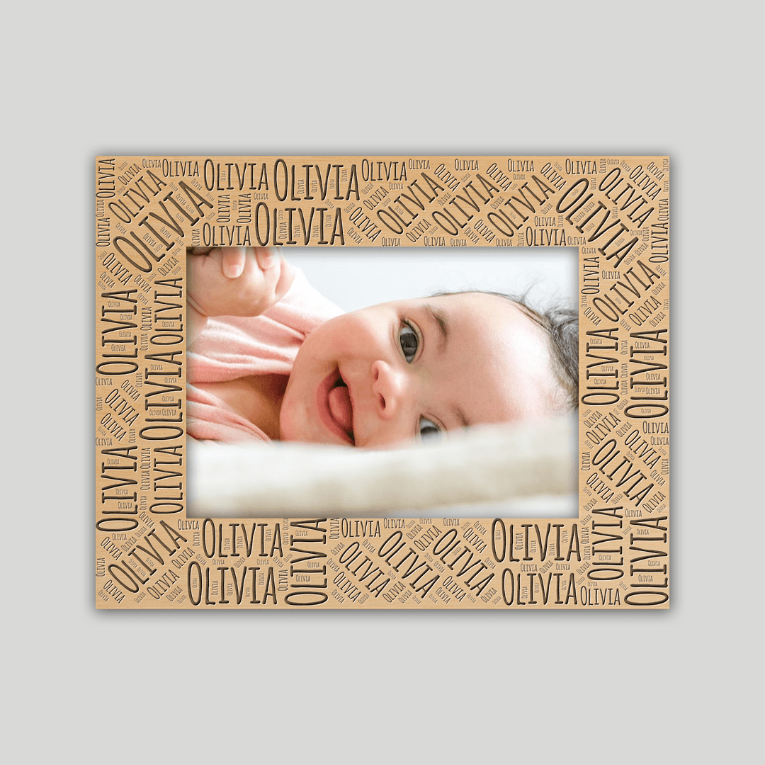 Olivia Name Frame - Journey Frames