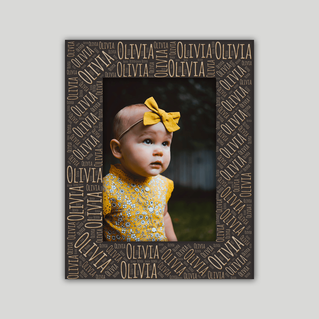 Olivia Name Frame - Journey Frames