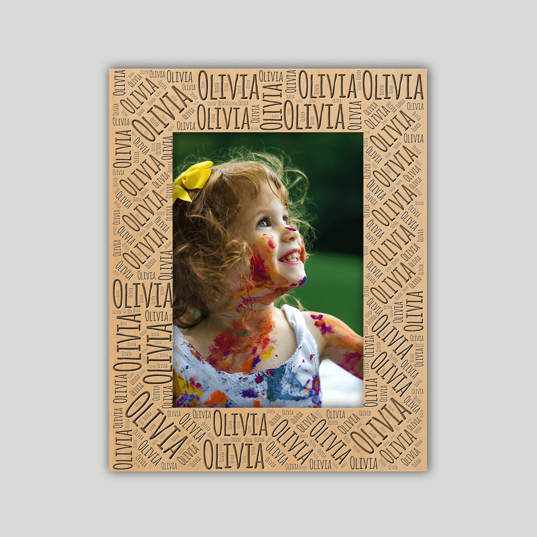 Olivia Name Frame - Journey Frames