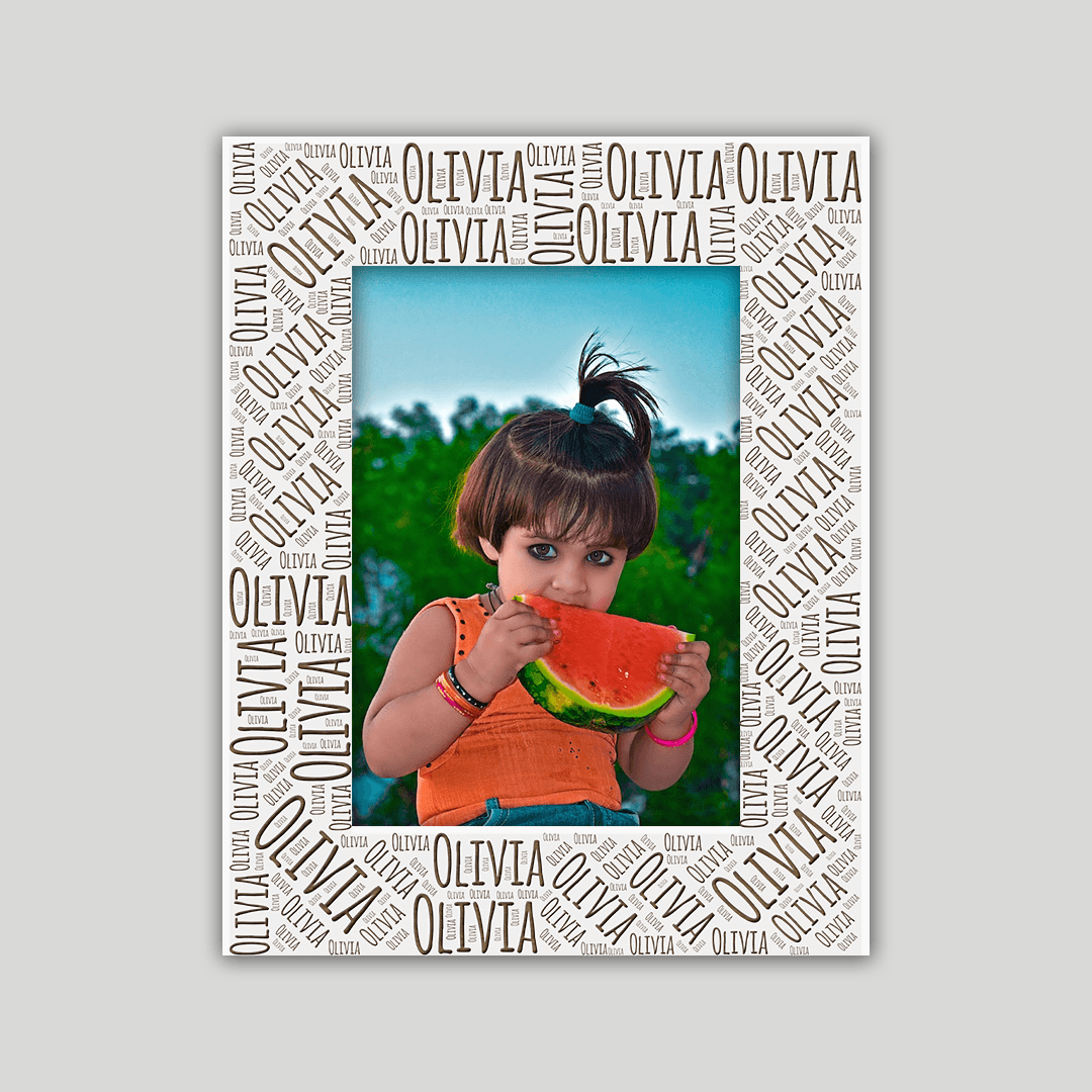 Olivia Name Frame - Journey Frames