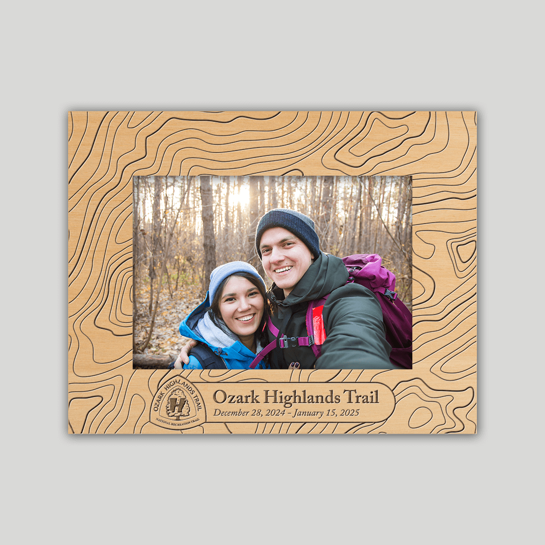 Ozark Highlands Trail Custom Photo Frame
