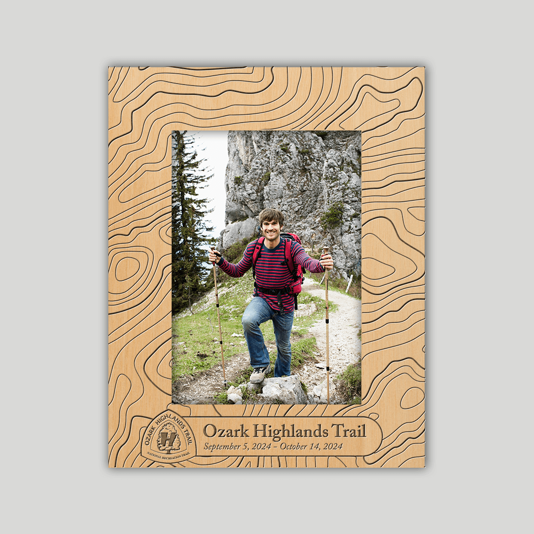 Ozark Highlands Trail Custom Photo Frame