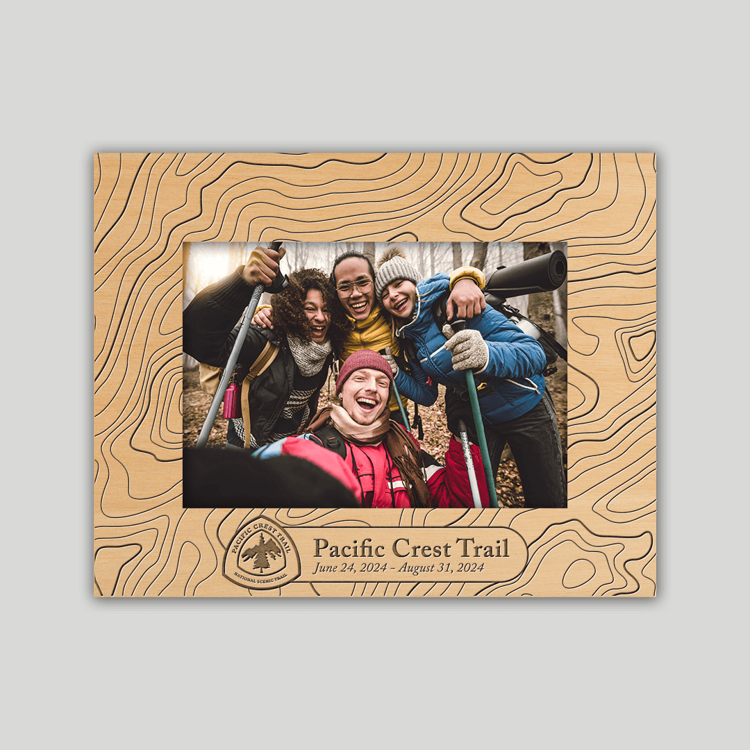 Pacific Crest Trail Custom Photo Frame