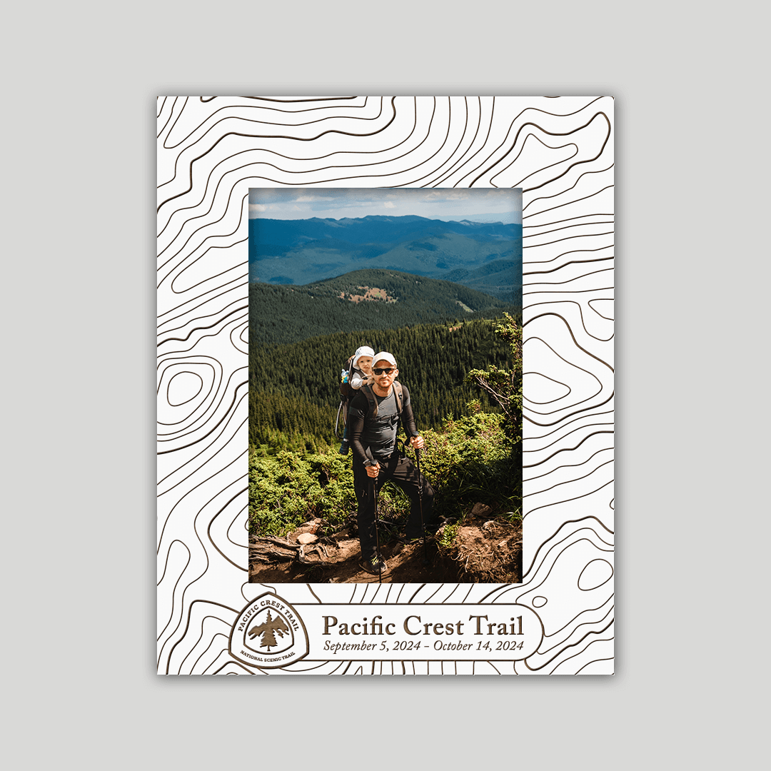 Pacific Crest Trail Custom Photo Frame