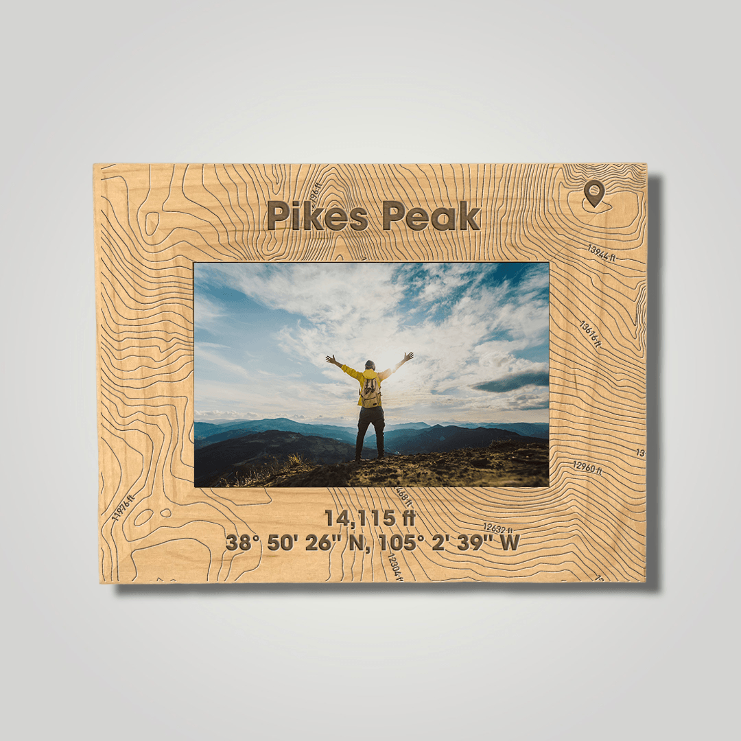 Pikes Peak (large font) - Journey Frames