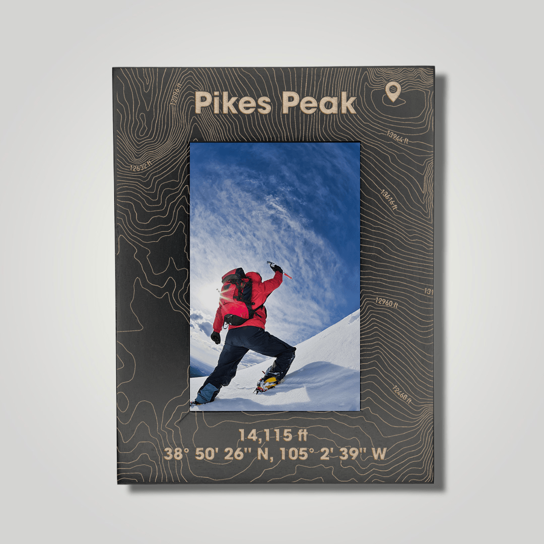Pikes Peak (large font) - Journey Frames