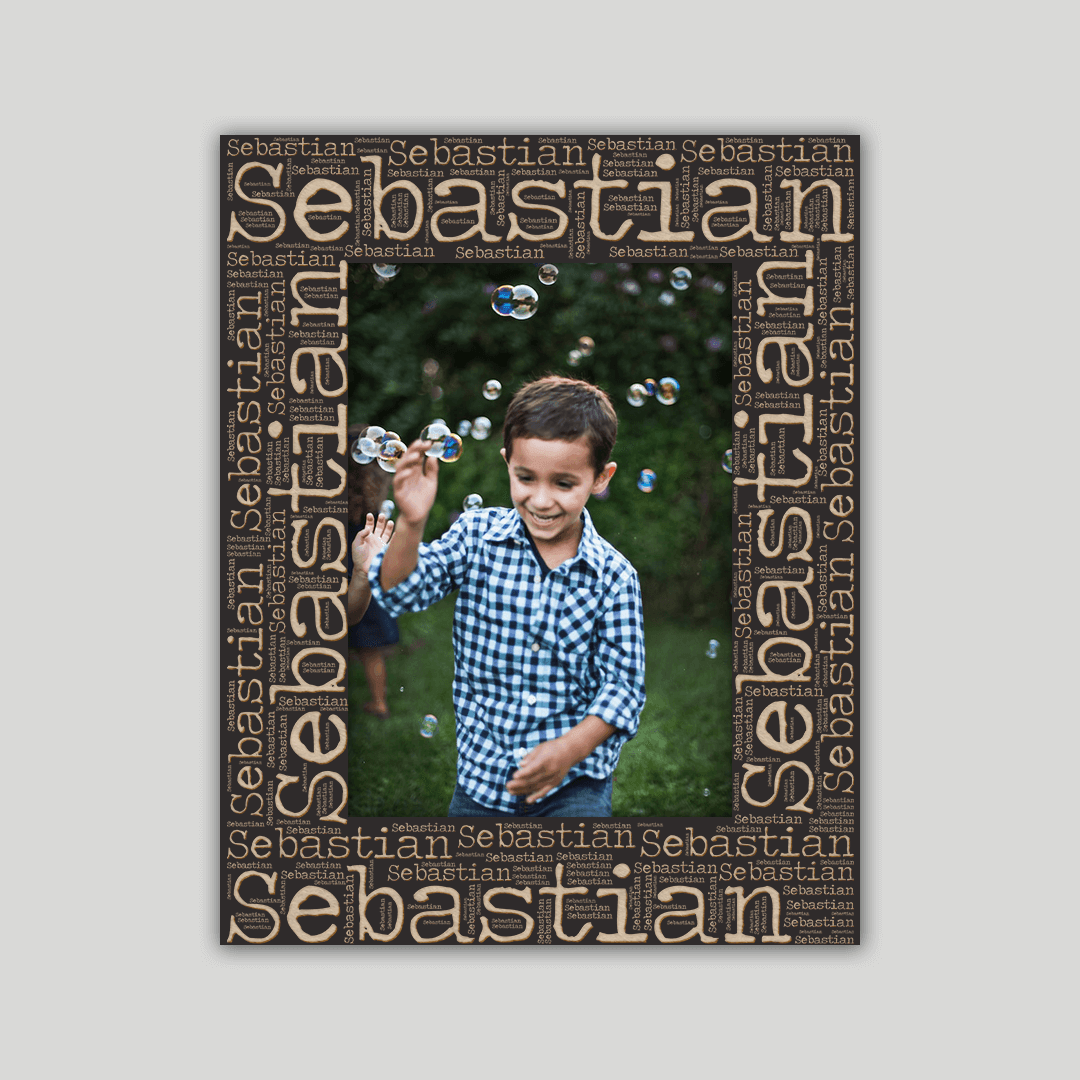 Sebastian Origins Name Frame - Journey Frames