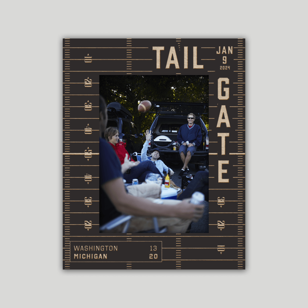 Tailgate Photo Frame