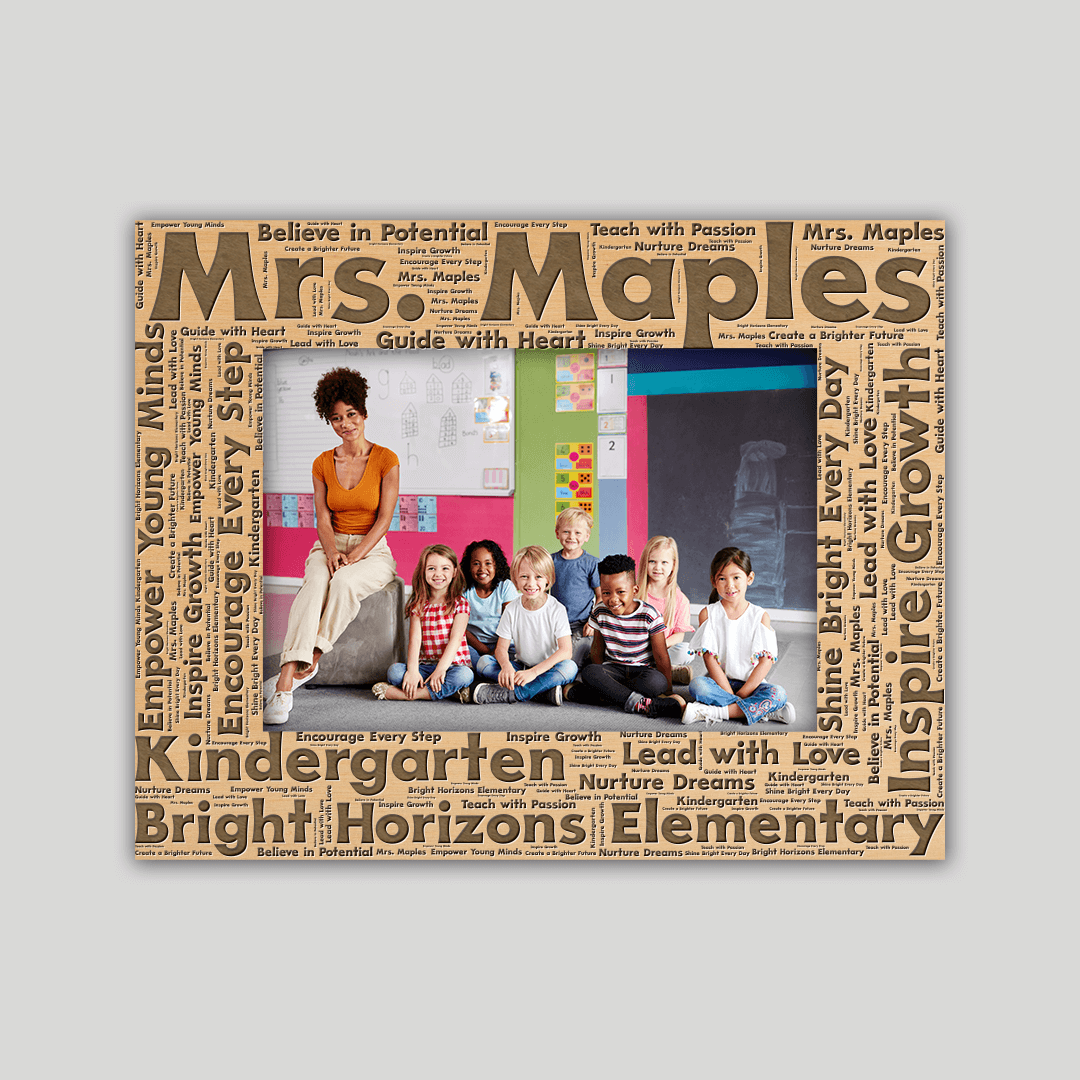 Teacher Appreciation Photo Frame