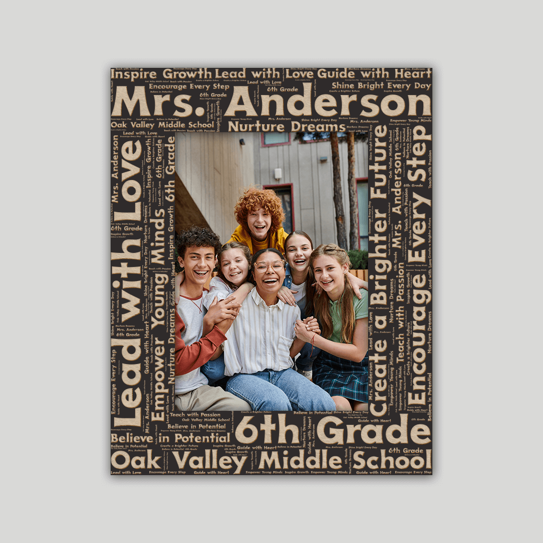 Teacher Appreciation Photo Frame