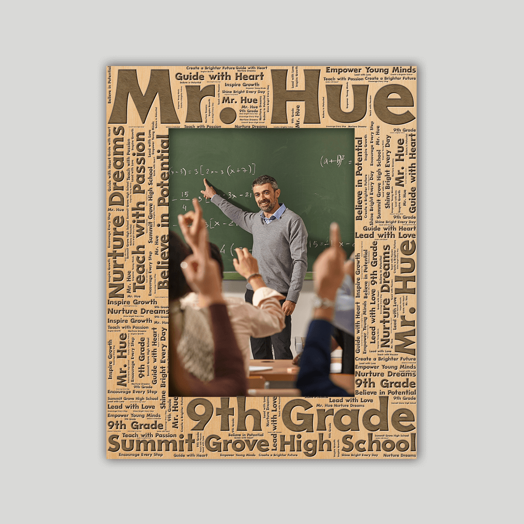 Teacher Appreciation Photo Frame