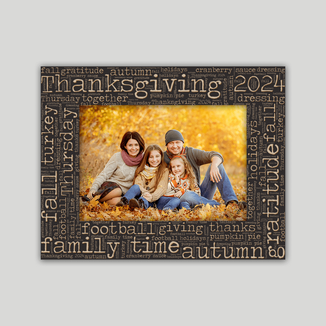 Thanksgiving 2024 Photo Frame