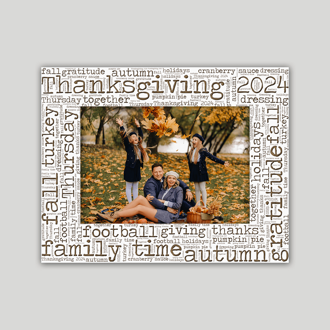 Thanksgiving 2024 Photo Frame
