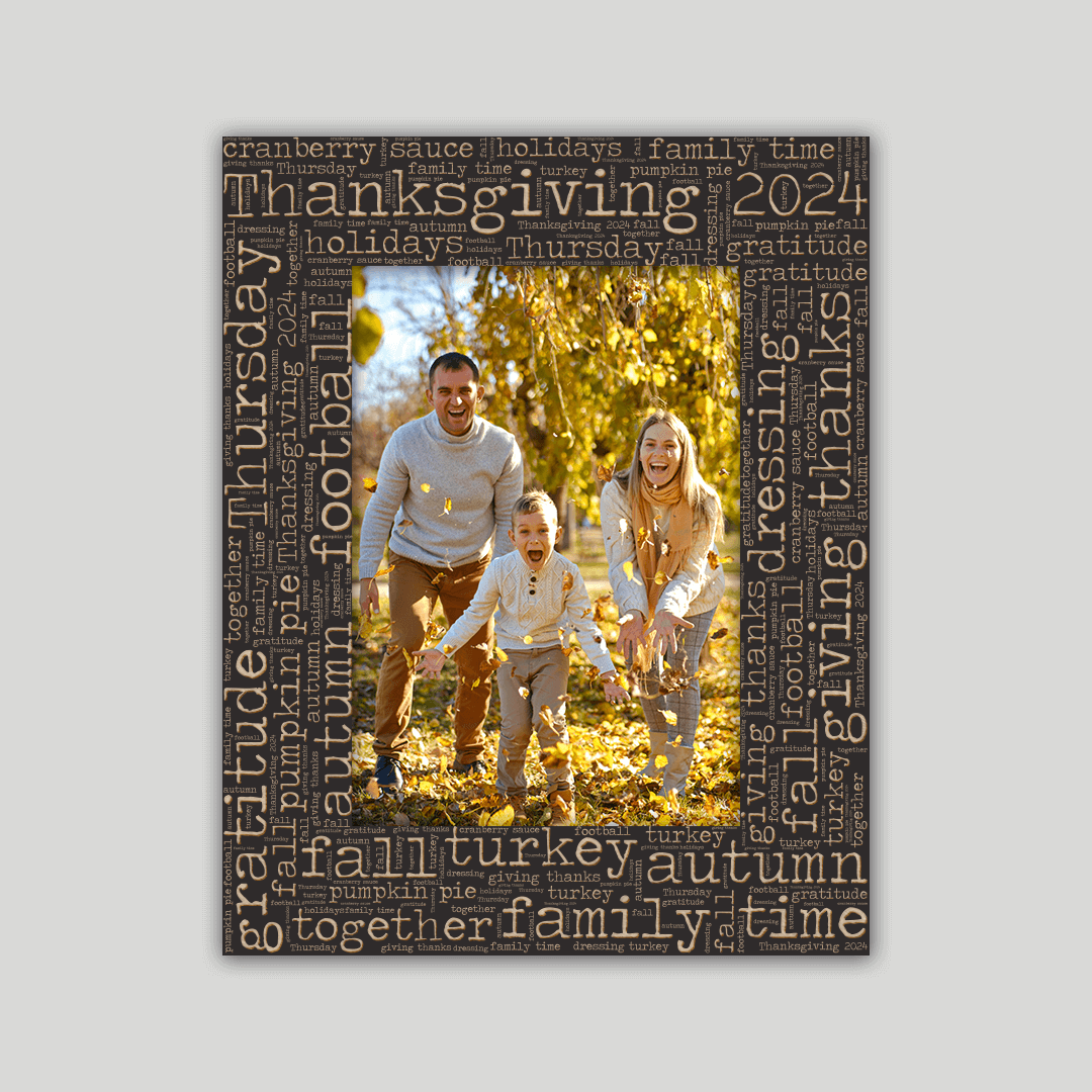 Thanksgiving 2024 Photo Frame